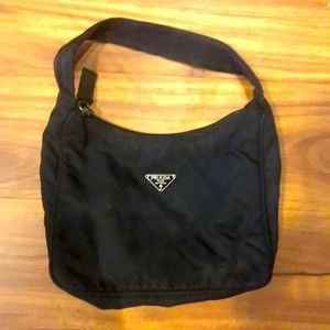 Prada small black purse